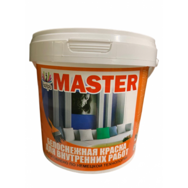 Краска эмульсионная 22 кг Master 